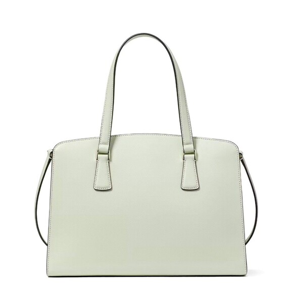 New Kate Spade Perry Medium Satchel Saffiano Leather Light Olive - Picture 5 of 5